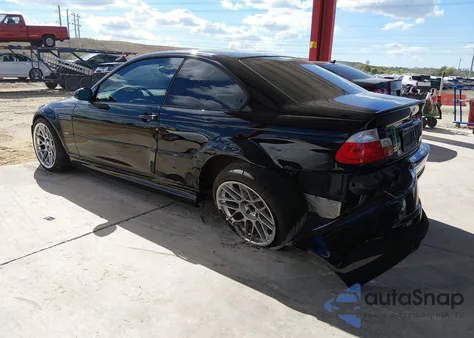 2001 BMW M3 z USA, uszkodzony, nr VIN WBSBL93431JR12158